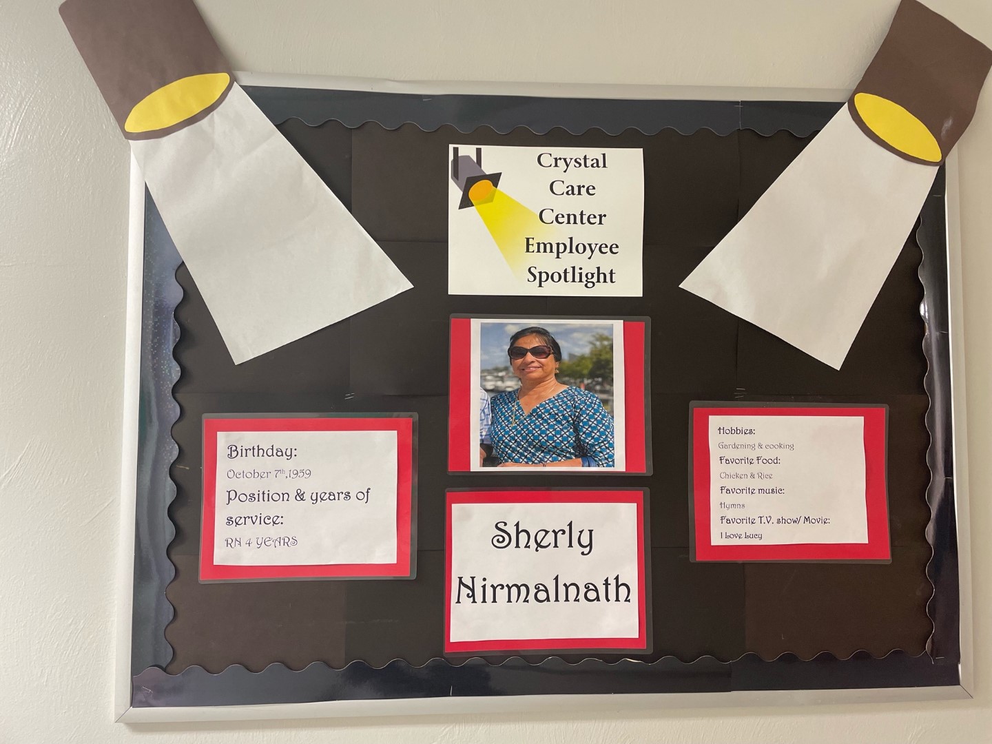 crystal care september employee of the month